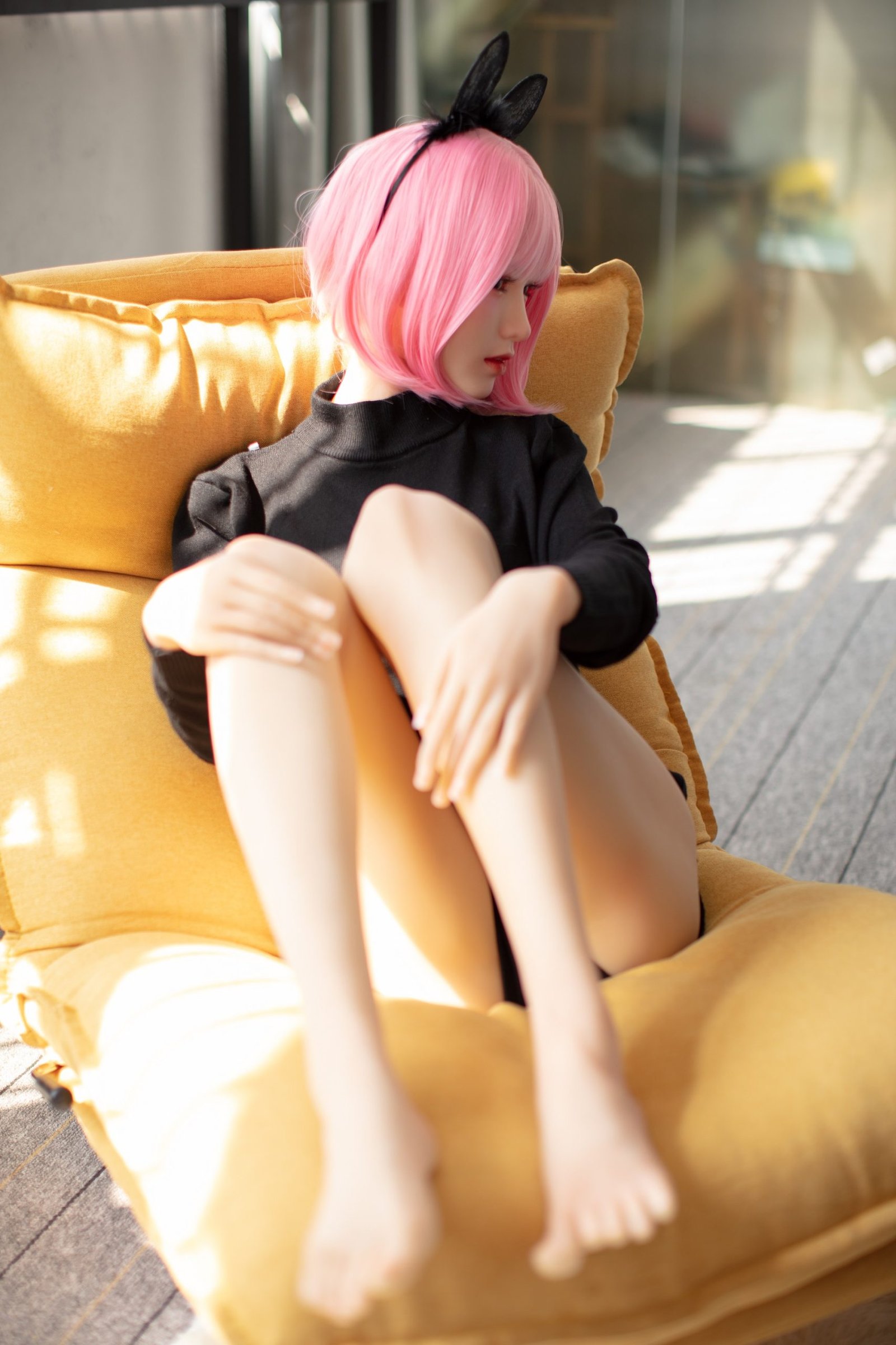 Fumiko - Poupée sexuelle réaliste en TPE avec tête en silicone, belle fille asiatique de 160 cm – Image 15