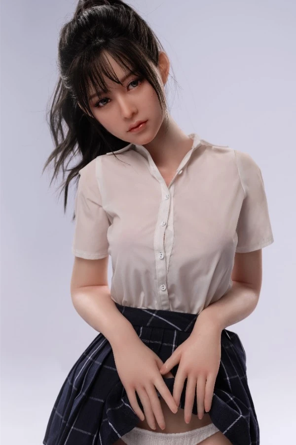 Urara - Poupée d'Amour Asiatique en Silicone Complet avec Uniforme de Marin Cosplay – Image 8