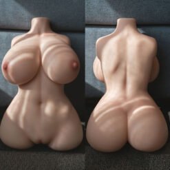 Alternative view of Mini Buste Plein Silicone 40cm - Couleur Chair Réaliste & Format Poche 6.5kg