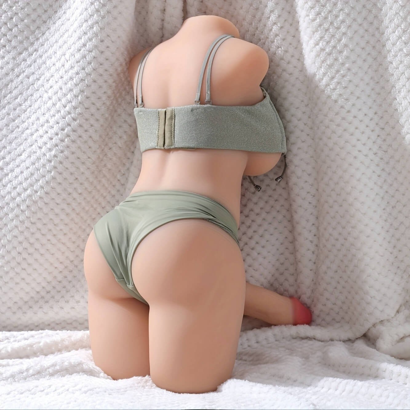 Torse Sexuel Shemale Ultra-Réaliste en TPE, 55CM - Capacités Vaginale et Anale – Image 4