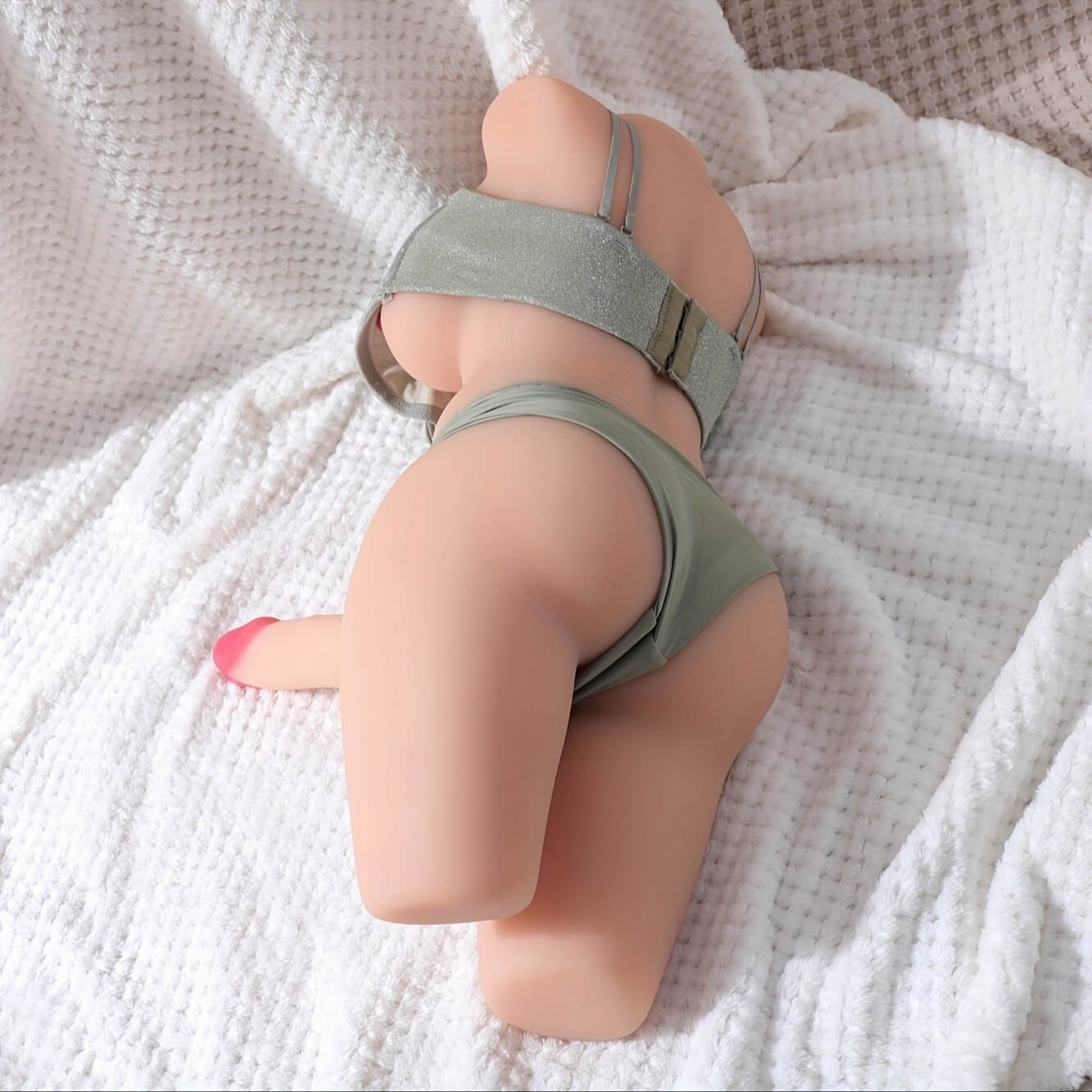 Torse Sexuel Shemale Ultra-Réaliste en TPE, 55CM - Capacités Vaginale et Anale – Image 10