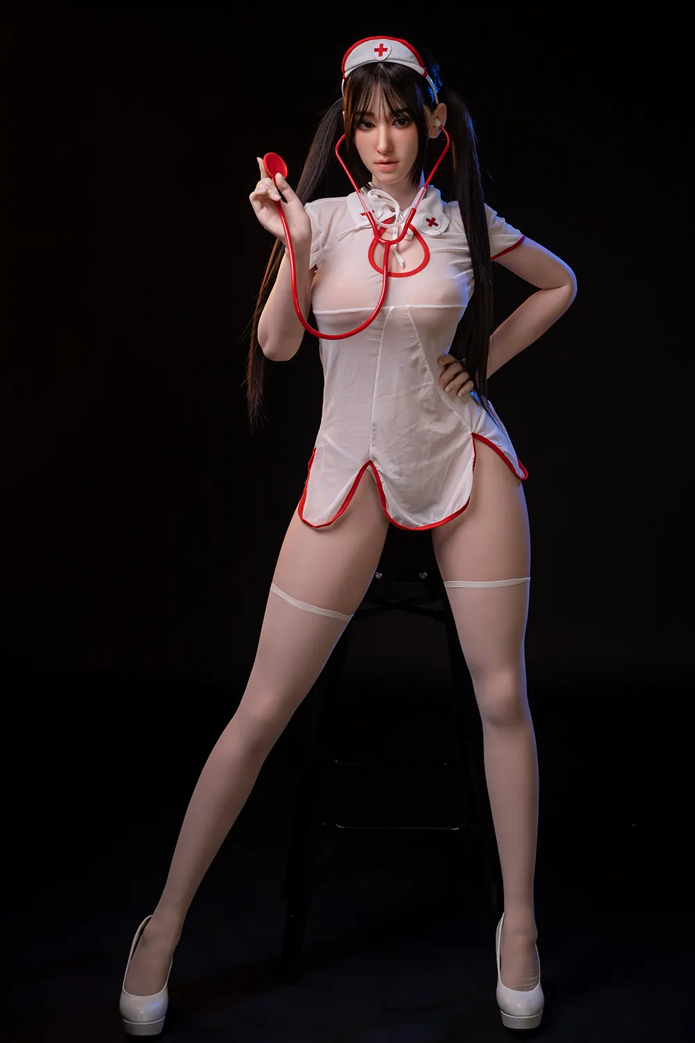 Mélaine Morvan – Poupée sur mesure 163 cm en silicone intégral, teint naturel, tête 425 1