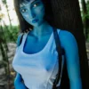 Tifa Avatar AD158 – Poupée CLM en TPE, teint bleu product view