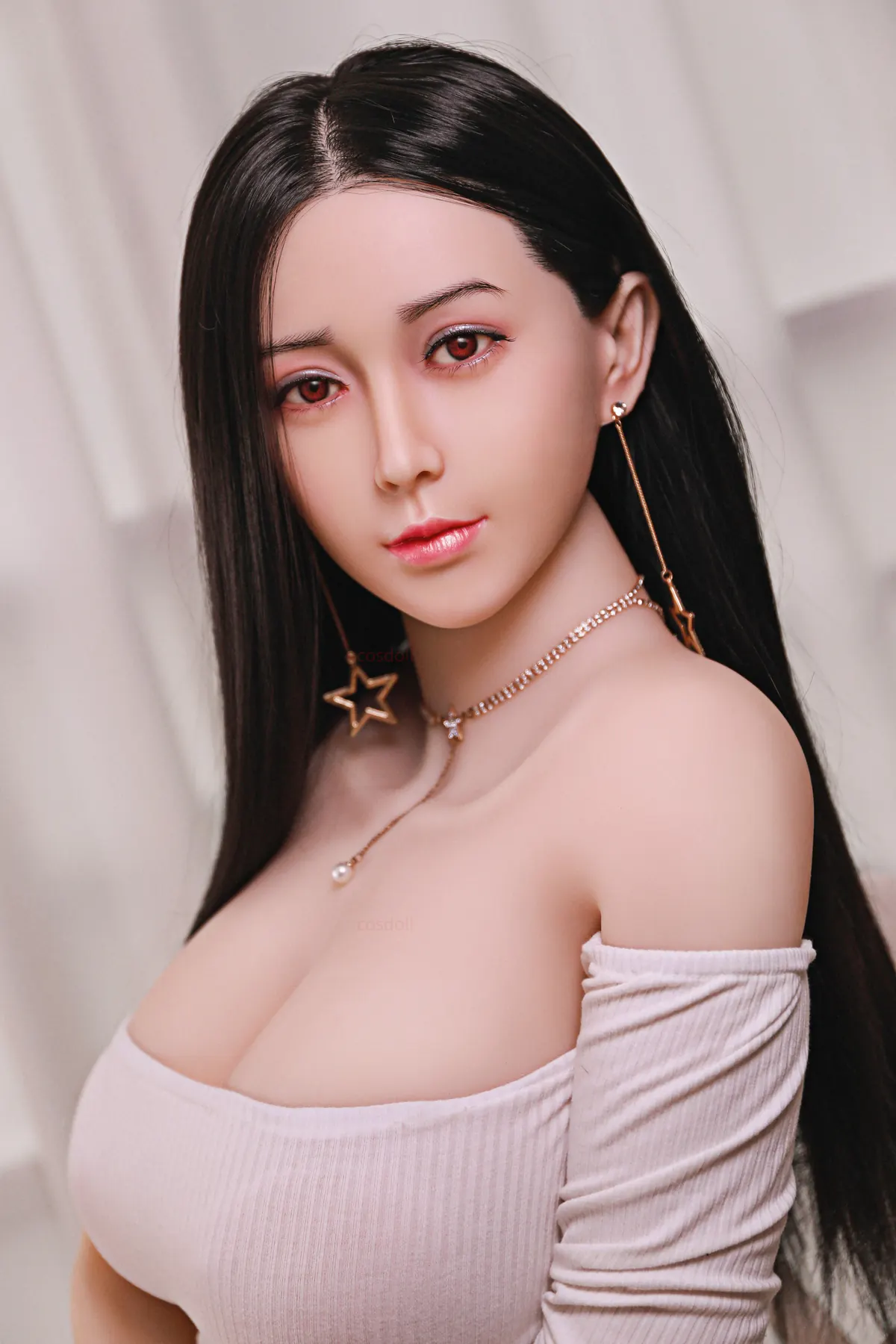 Héloïse Aubépine – Poupée sur mesure 168 cm en silicone intégral, tête 012 3