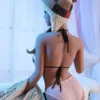 Élina – Tête de poupée TPE 256, hâlé clair – Stock UE 3