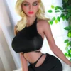 Léocadie Vasseur – Poupée sur mesure 158 cm en TPE, teint corail, tête 17 5