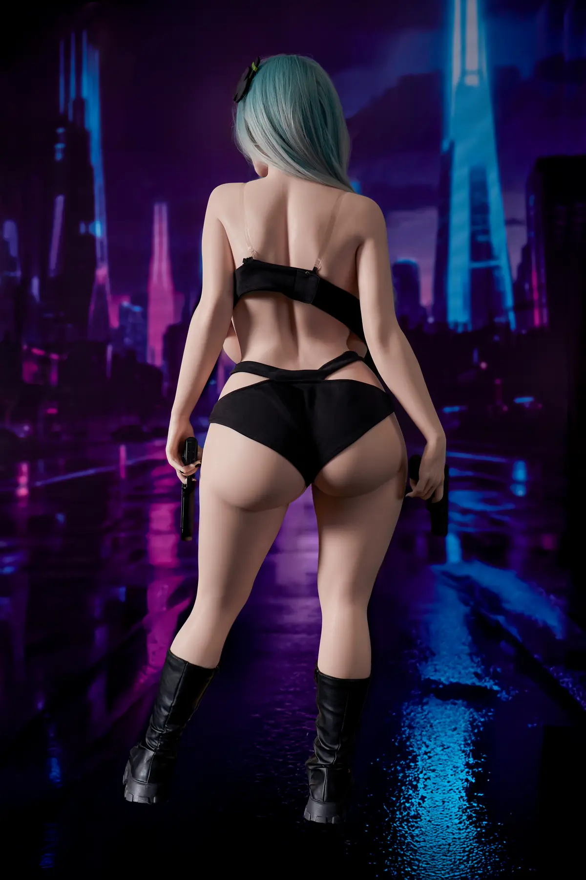 Tasha Halloween SiR161 – Poupée premium en silicone maquillage spécial, 161 cm product view