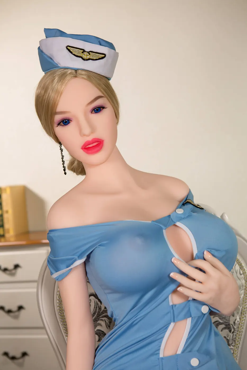Garance 168 cm – Poupée sur mesure en TPE, tête 39 7