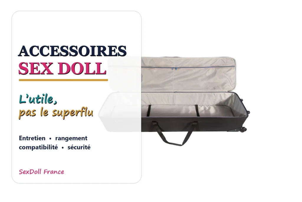 Accessoires utiles pour entretenir et ranger une sex doll