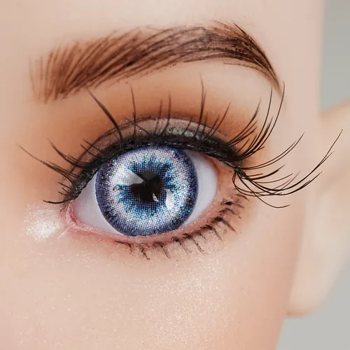 Bleu rosée glacée