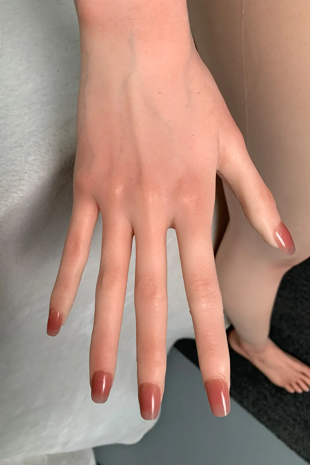 Joséphine Laroque – Poupée sur mesure 168 cm en silicone intégral, teint naturel, tête 39 factory reference 1