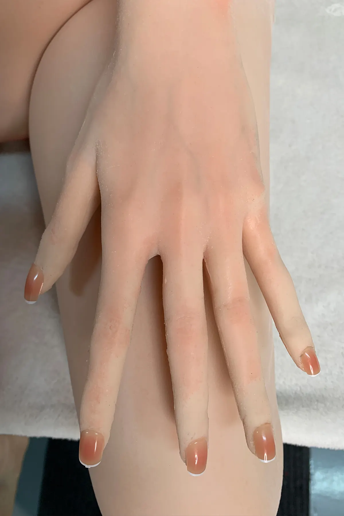 Félicie Harel – Poupée sur mesure 168 cm en silicone intégral, teint naturel, tête 12 factory reference 2