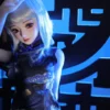 J60 Ling White mini doll view 8
