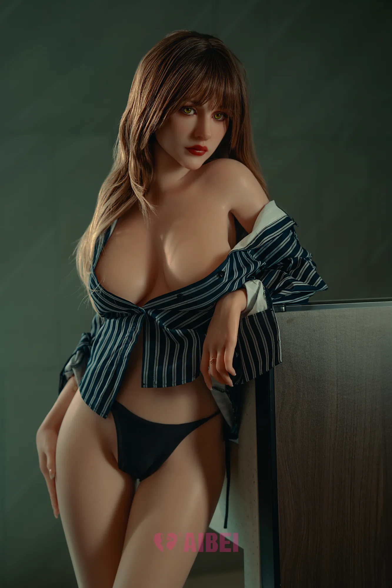Gaiane – Poupee AIBEI LUXE silicone 158 cm, bonnet F, visage AB27 1