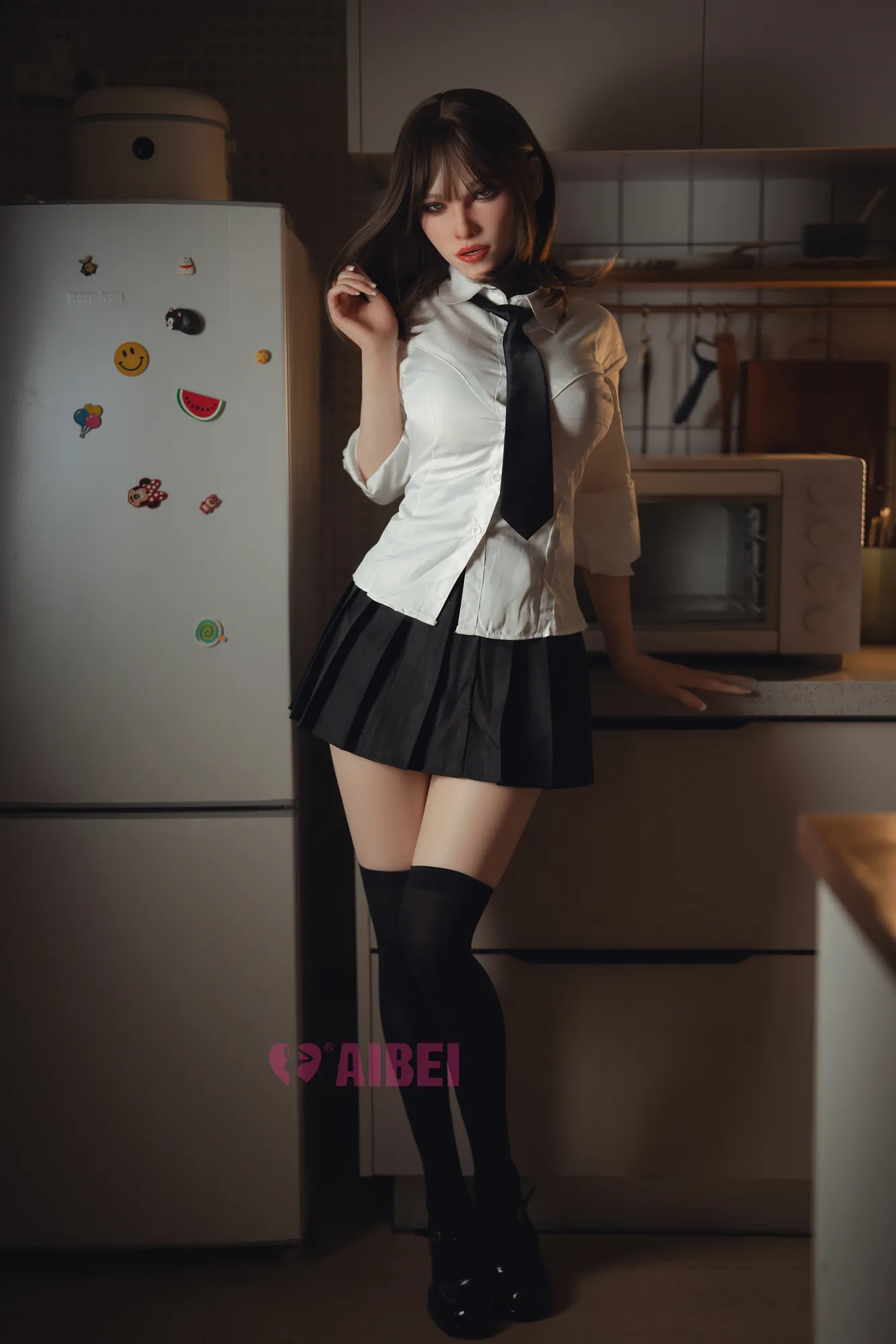 Ondine – Poupee AIBEI LUXE silicone 158 cm, bonnet F, visage AB23 1
