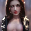 Si60cm M Arwen Cinnamon silicone doll view 35