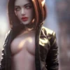 Si60cm M Arwen Cinnamon silicone doll view 36