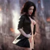 Si60cm M Arwen Cinnamon silicone doll view 45