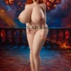 Si70cm AR Diana Natural silicone doll view 14