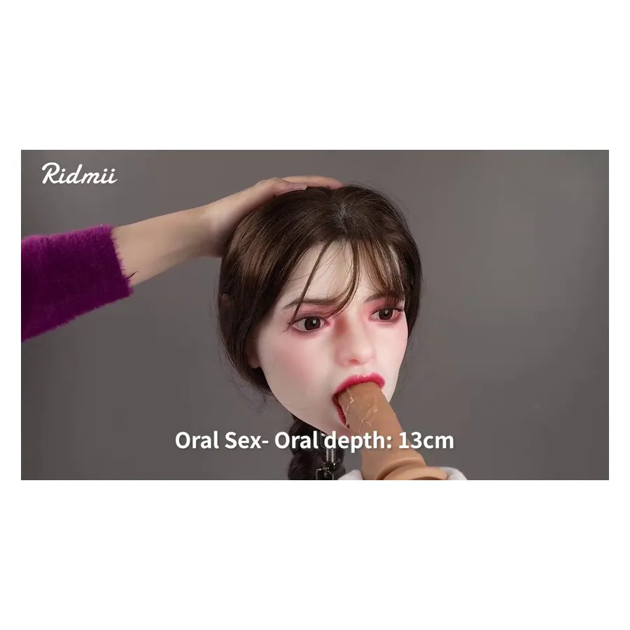 Tête silicone souple avec fonction orale